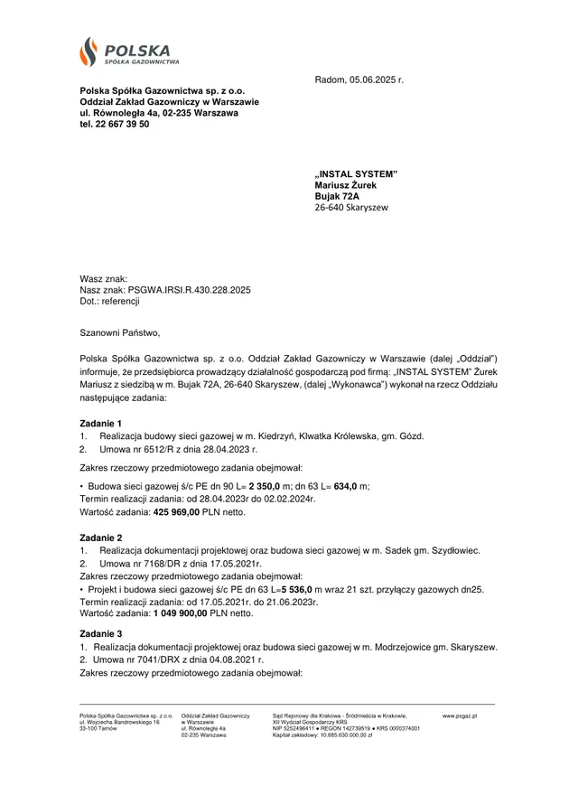 Podgląd pierwszej strony referencji: Kiedrzyn, Sadek i Modrzejowice