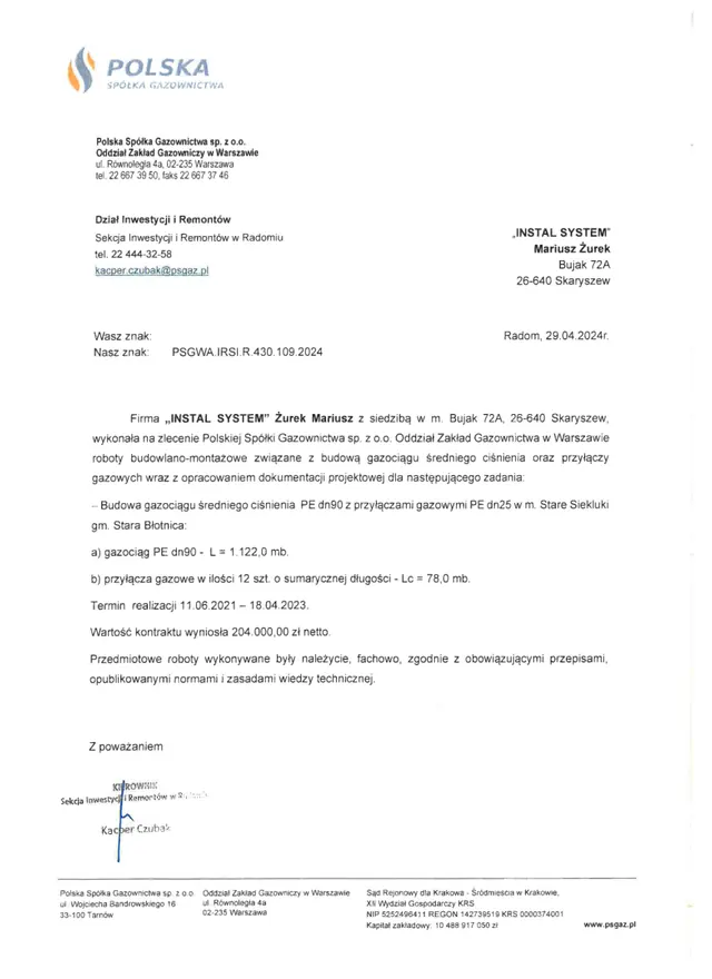 Podgląd pierwszej strony referencji: Stare Siekluki